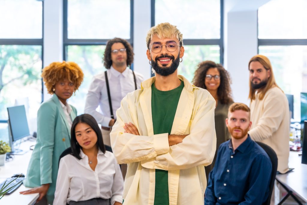 young and modern entrepreneur smiling at camera ne 2024 12 09 04 51 06 utc